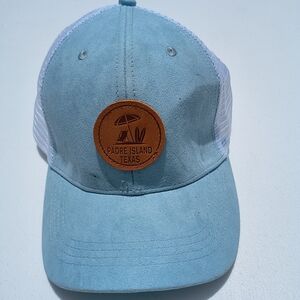 Lack Of Color Blue and White Trucker Hat